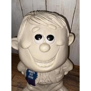 12” Jumbo 1970 Russ Wallace R&W Berries Figure WORLD'S BEST FATHER Large Statue